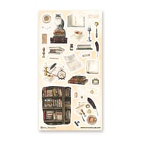 Image 1 of Bookish Haven Sticker Sheet