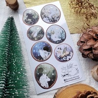 Image 3 of Wondrous Wintertime (ver 2) Sticker Sheet