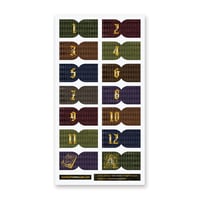 Image 1 of Nevermore Tabs Sticker Sheet