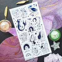 Image 3 of Mystical Zodiac Sticker Sheet