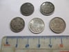 OUTSTANDING EARLY & SCARCE GROUP OF CANADA SILVER NICKELS!