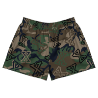 Image 5 of Green Woodland Camo 24 X Salute Shorts