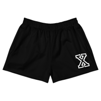 Image 5 of Black with White X Shorts