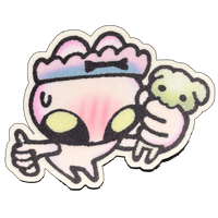 Image 2 of Bunni Love Dogs/Carrot Part Timer Stickers