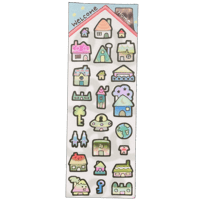 Image 1 of Houses Sticker Sheet