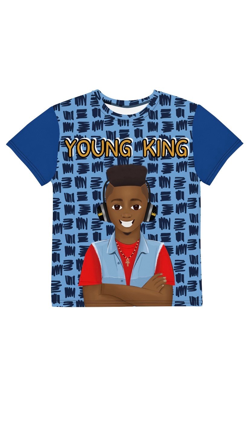 Image of Blue Young King Tee 