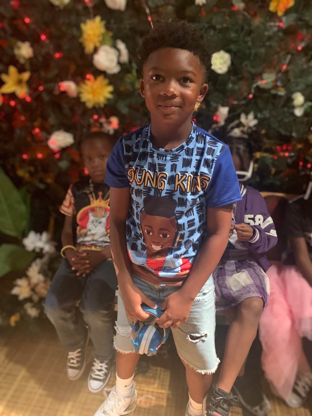 Image of Blue Young King Tee 