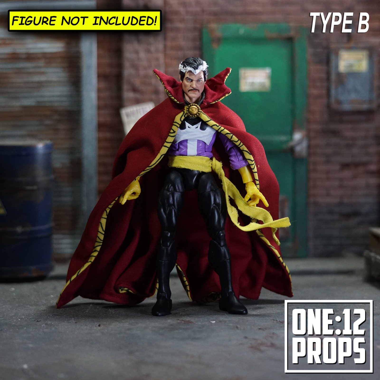 MASQUE FOR STRANGE BOUTIQUE ジップアップコート美品 Custom Wired Cape for ML Comic Dr Strange | one12props