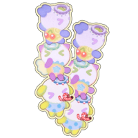 Image 1 of Dancing Trio Jumbo Sticker