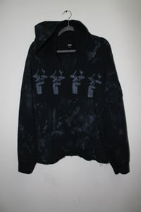 Image 1 of @G_dmade B/W Graffiti Hoodie