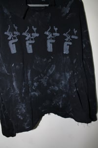 Image 3 of @G_dmade B/W Graffiti Hoodie