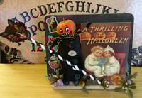 Vintage Jack-o-Lantern Frights Halloween Decoration