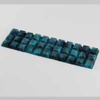 Image 1 of Cherry 33% Set Resin Artisan Keycaps Week 34-5