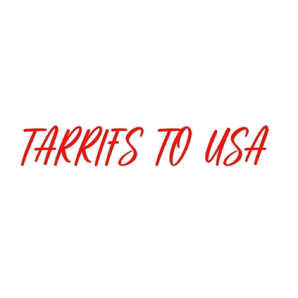 Image of PREPAID TARRIFS & DUTIES to the USA