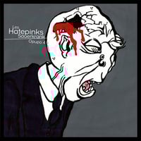 Image 1 of Les Hatepinks "Sauerkrank / Opupo 4" LP (grey-white vinyl)