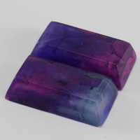 Image 1 of Alps Stem Cherry 2.00u Pair Set Resin Artisan Keycaps Week 34-16