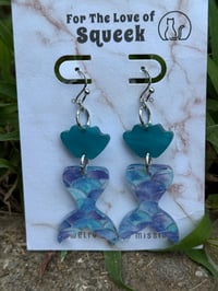 Image of *Mermaid Tails in Pastel Blue