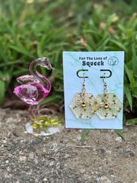 Image of *Honeycomb and Bees #3