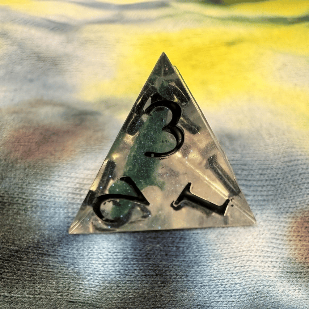 Image of Gator Filled D4 (Pyramid)