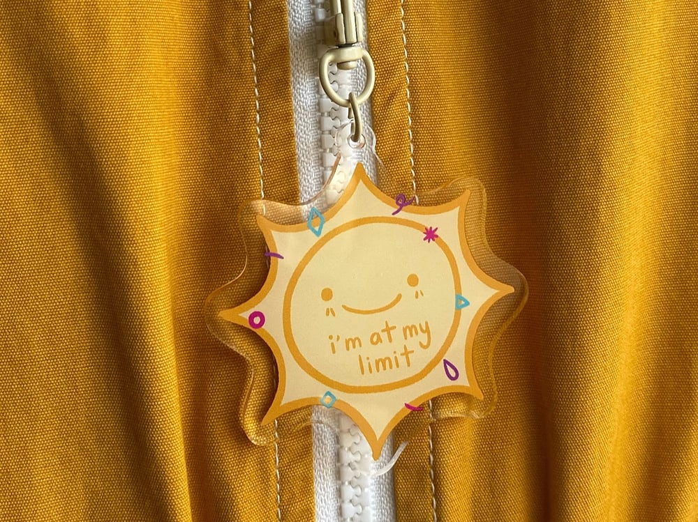 Image of I'm At My Limit Acrylic Keychain