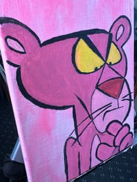 Image 4 of "Seriously, Pink?"  Aclylic on Canvas (7' x 10')