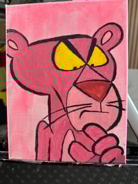 Image 5 of "Seriously, Pink?"  Aclylic on Canvas (7' x 10')