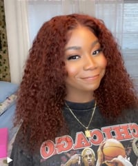 Unice reddish brown wig