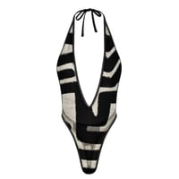 Image 1 of Lagos Ikat Mesh Bodysuit