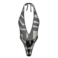Image 2 of Lagos Ikat Mesh Bodysuit