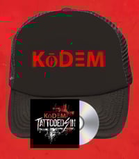 KODEM – TATTOOED SIN EP - CD + TRUCKERS CAP BUNDLE