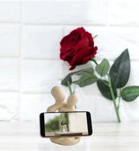Image 3 of Abstract Couple Statue,Hugging Lovers Sculptures Resin Love Figurines 