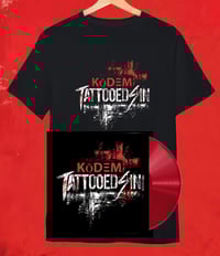 Image 1 of KODEM - TATTOOED SIN EP LTD ED VINYL + T SHIRT OR MUSCLE SHIRT BUNDLE