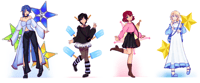[KH] Alternate Outfits For The Girlies!
