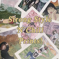 Image 1 of Strong Style N' Chill Wrestling Prints