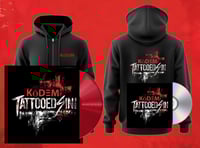 KODEM - TATTOOED SIN EP 2 SIDED ZIP HOODIE + LTD ED VINYL + CD BUNDLE