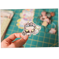 Image 3 of Bunni Love Dogs/Carrot Part Timer Stickers