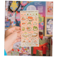 Image 3 of Veggie Girls Sticker Sheet