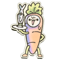 Image 4 of Bunni Love Dogs/Carrot Part Timer Stickers