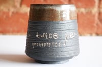 Image 1 of Twice per & every other (bisexual) 8oz - monochrome pride