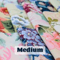 Image 4 of Vintage Fabric Scraps - Floral Chintz Bundles