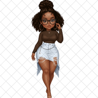 Image 2 of Ripped Mini Skirt