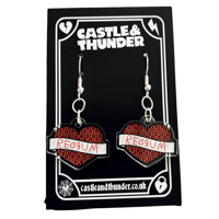 Image 1 of WENDY - Heart Earrings