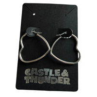 Image 1 of LIANNE - Heart Hoops