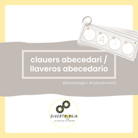 Image 1 of CLAUERS ABECEDARI / LLAVEROS ABECEDARIO