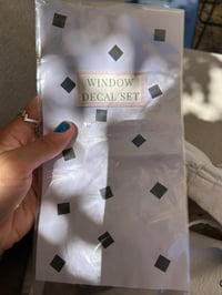 Starry Window Decal Kit