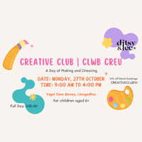 Image 1 of AUTUMN : Kids Creative Club | Clwb Creu