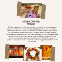 Image 2 of AUTUMN : Kids Creative Club | Clwb Creu