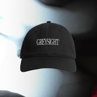 Image 4 of Greysight Logo Dad Hat – Black Adjustable Cap