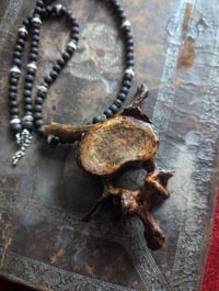 Image 2 of HYDRARGYRUM bone necklace