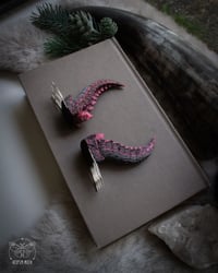 Image 7 of Fire Dragon Hair Pins (a pair of two pins)